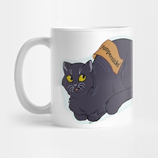 Catloaf: Pumpernickel (Black) Mug